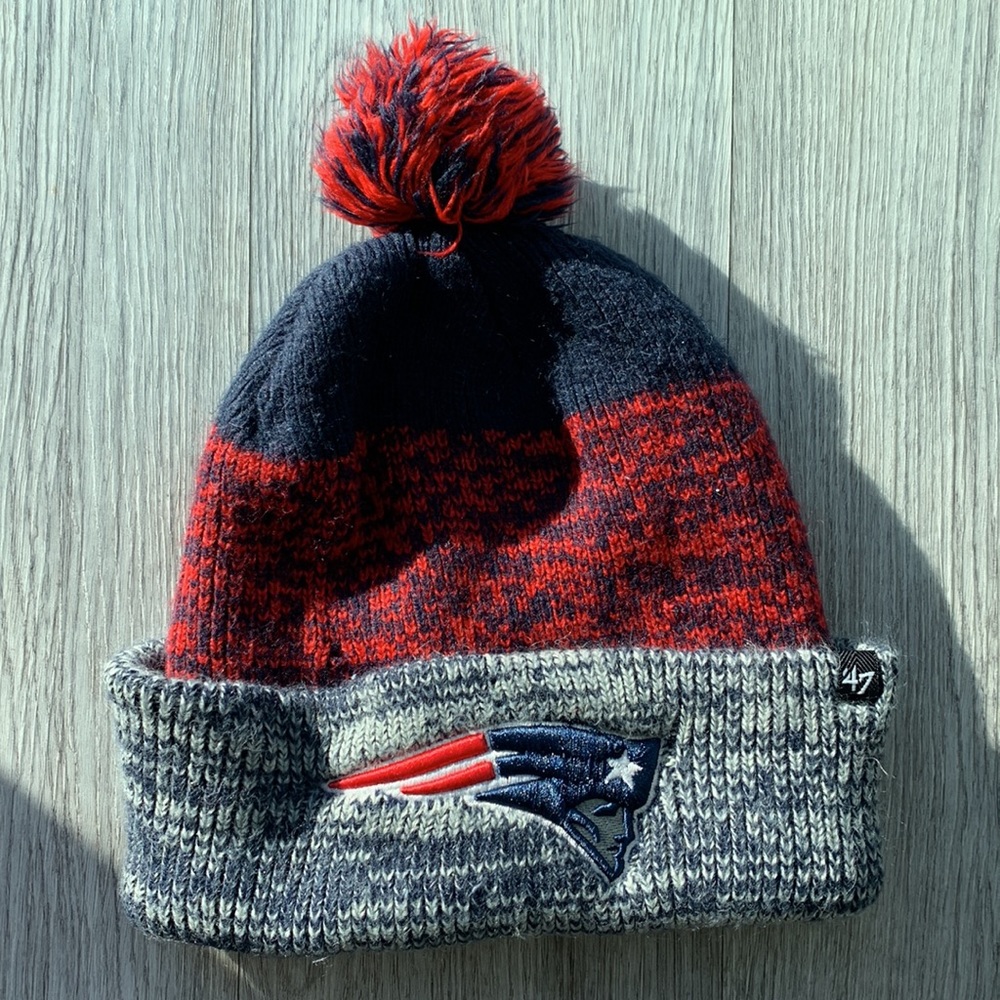 New England Patriots winter hat